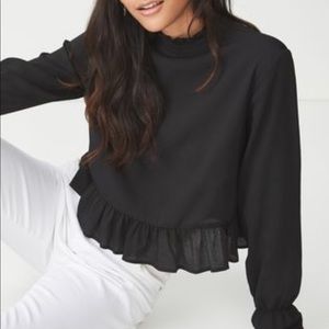 Cotton On Bree Frill Blouse